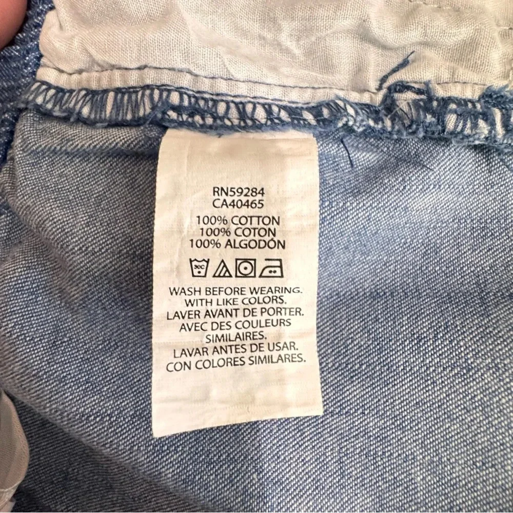 The Children’s Place Blue Chambray Pull-On Shorts